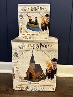 Department 56 Harry Potter The Boat House Set! Brand New In Boxes Set Of Two