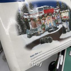 Department 56 Snow Village Shelly's Diner Two Piece Set #55008 Lighted