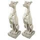 Design Toscano Art Deco Whippet Greyhound Sentinel Dog Statue Set Of Two