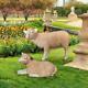 Design Toscano Merino Ewe Life-size Lambs Statue Collection Set Of Two