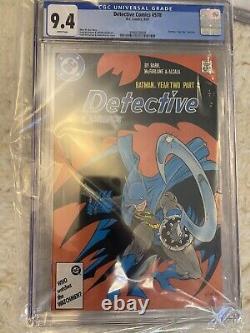 Detective 575, 576, 577, 578 Cgc Lot. Batman Year Two 1-4 Complete 9.8 9.6 9.4