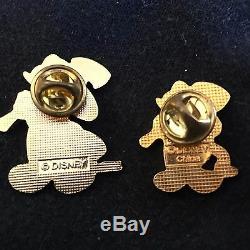 Disney FIREMAN MICKEY MOUSE Two Variations 2 Pin Set Fire Fighter Chief