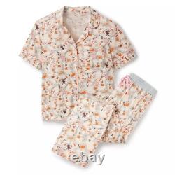 Disney Mickey and Minnie Mouse Cutie Ghost Sleep Set for Women Size 2X