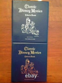 Disney Stamp Movie Panel 27 Movie SETs Classic Collection TWO Books