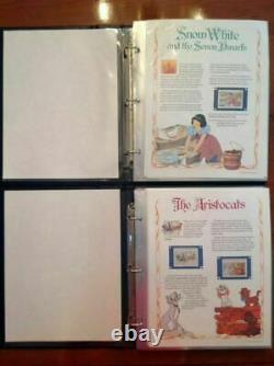 Disney Stamp Movie Panel 27 Movie SETs Classic Collection TWO Books