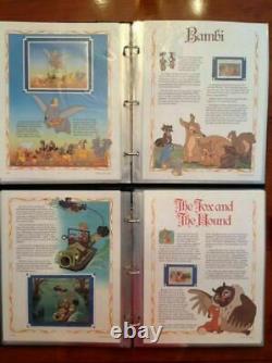 Disney Stamp Movie Panel 27 Movie SETs Classic Collection TWO Books