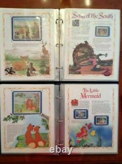 Disney Stamp Movie Panel 27 Movie SETs Classic Collection TWO Books