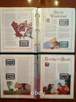 Disney Stamp Movie Panel 27 Movie SETs Classic Collection TWO Books