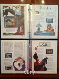 Disney Stamp Movie Panel 27 Movie SETs Classic Collection TWO Books