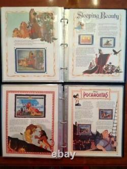 Disney Stamp Movie Panel 27 Movie SETs Classic Collection TWO Books