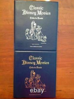 Disney Stamp Movie Panel TWO Books 27 Movie SETs Classic Collection