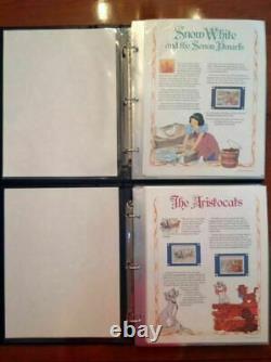 Disney Stamp Movie Panel TWO Books 27 Movie SETs Classic Collection