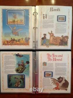 Disney Stamp Movie Panel TWO Books 27 Movie SETs Classic Collection