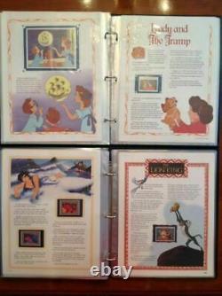 Disney Stamp Movie Panel TWO Books 27 Movie SETs Classic Collection