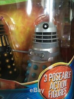 Doctor Who 5 Classic Dalek Collector's Sets 1 & 2 One and Two Opened but boxe