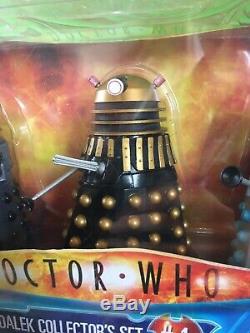 Doctor Who 5 Classic Dalek Collector's Sets 1 & 2 One and Two Opened but boxe