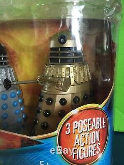 Doctor Who 5 Classic Dalek Collector's Sets 1 & 2 One and Two Opened but boxe