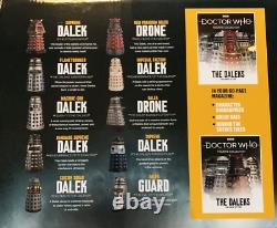 Doctor Who THE DALEKS Parliament Set Two (Eaglemoss) DELETED ITEM VERY RARE