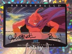 DragonBall Z Hero Collection Series Part 3 Buu Autograph Josh Martin 087/200