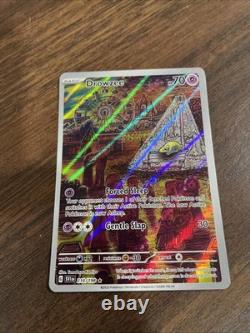 Drowzee 210/198 Sv01 Scarlet & Violet Base Set Holo Full Art PACK FRESH Rare NM