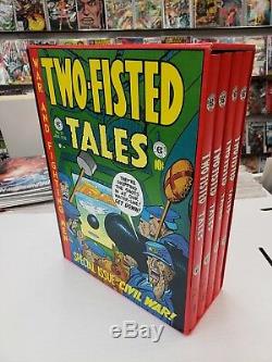 EC Comics The Complete Two-Fisted Tales Hardcover Set 18-41 MT 1-4 Comic 1980