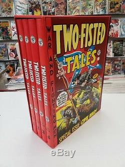 EC Comics The Complete Two-Fisted Tales Hardcover Set 18-41 MT 1-4 Comic 1980