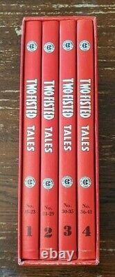 EC LIBRARY TWO-FISTED TALES Complete Hardcover Slipcase Set! Volumes 1-4
