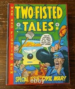 EC LIBRARY TWO-FISTED TALES Complete Hardcover Slipcase Set! Volumes 1-4