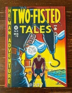 EC LIBRARY TWO-FISTED TALES Complete Hardcover Slipcase Set! Volumes 1-4