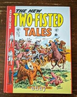 EC LIBRARY TWO-FISTED TALES Complete Hardcover Slipcase Set! Volumes 1-4