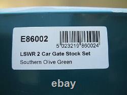 EFE E86002 LSWR Gate Stock Two Coach Set SR Green Brand New Bachmann Kernow