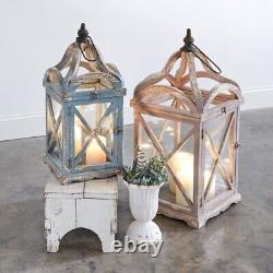 Elegant Set Of Two Loire Valley Candleholder Lanterns