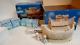 Enesco Precious Moments Noah's Ark Two By Two Complete Set In Box Porcelain