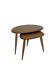 Ercol Collection Pebble Nest Of Two Tables In Original Og W49cm D34cm Rrp £620