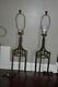 Ethan Allen Iron Set Of Two Table Lamps
