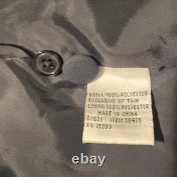 Executive Collection Beaded Jacket & Skirt Set Women's Plus 24W Dark Grey Formal