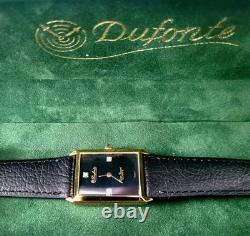 Extremely Rare Dufonte Lassale Diamond Dial Very Collectable