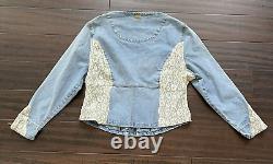 FUBU Denim Outfit Women Jeans Jacket 1X Pants 14 Lace Hip Hop Vintage Y2K