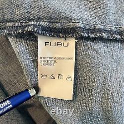 FUBU Denim Outfit Women Jeans Jacket 1X Pants 14 Lace Hip Hop Vintage Y2K