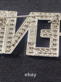 Fendi Luxury Brand Designer Pin Brooch Set Of Two