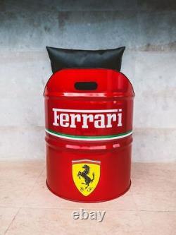 Ferrari set table and two chairs (barrels) PK Werks