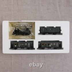 Fleischmann 4901 Bavarian passenger train set of Pt2/3 loco & 3 coaches HO scale