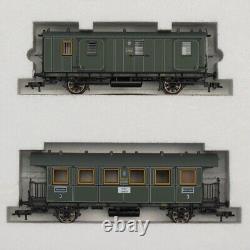 Fleischmann 4901 Bavarian passenger train set of Pt2/3 loco & 3 coaches HO scale