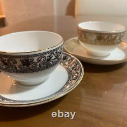 Florentine Tea Bowl Limited Edition Japanese Teacup Cup Saucer set of two colors