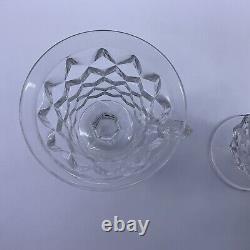 Fostoria American Clear Handled Sherbet Set Of 2