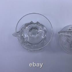 Fostoria American Clear Handled Sherbet Set Of 2