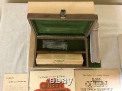 Fountain pen Parker 200th anniversary of independence & Queen Elizabeth Two set