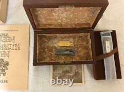 Fountain pen Parker 200th anniversary of independence & Queen Elizabeth Two set