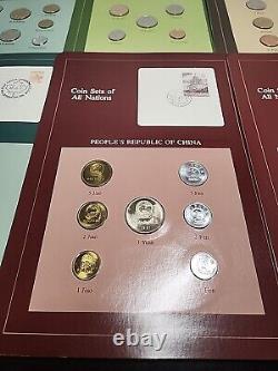 Franklin Mint Coin Sets of All Nations Vol 1 42 Cards China, USSR & MORE