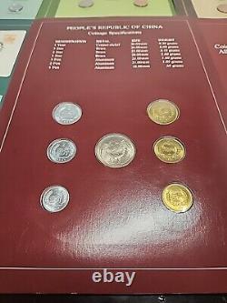 Franklin Mint Coin Sets of All Nations Vol 1 42 Cards China, USSR & MORE